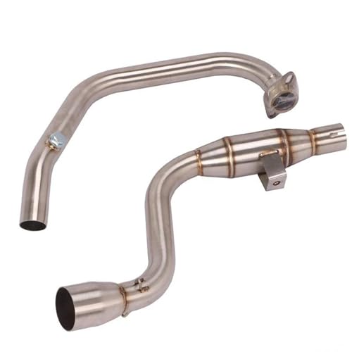 Silencieux d'échappement moto pour SF155 en acier durable avec raccord avant modifié