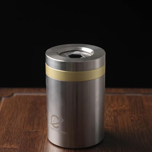 Image of Mechanical Gear Car Ashtray With Lid Unisex Portable Car Travel Deodorant Windproof Removable Smokeless Self-Extinguishing Cigarette Ashtray Cup Holder (Bright color)