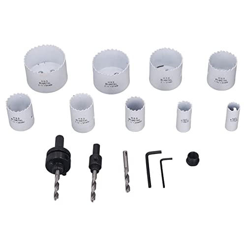 Set de Brocas Sierra Hueca 15 Piezas para Metal y Madera miniatura 1