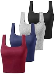 Square Neck-black/Grey/Navy/Burgendy