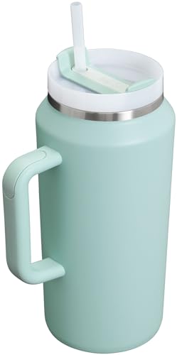 Image of STANLEY Quencher H2.0 Tumbler with Handle & Straw 64 oz | Flowstate 3-Position Lid | Large Capacity for Travel & Sports | Insulated Stainless Steel Cup | BPA-Free | Seafoam