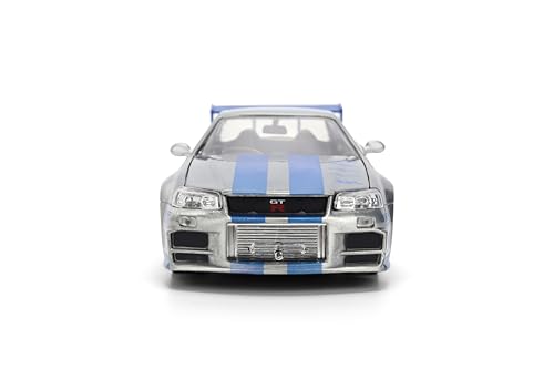 Jada Toys Coche Die-cast 1:24 Nissan Skyline GT-R 2002 miniatura 6