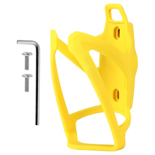 Portabidón para bicicleta, soporte de botella y accesorio de ciclismo | Jaula de fijación ligera con herramienta de tornillo, accesorios para bicicleta de montaña, ciudad, patinete y silla de ruedas