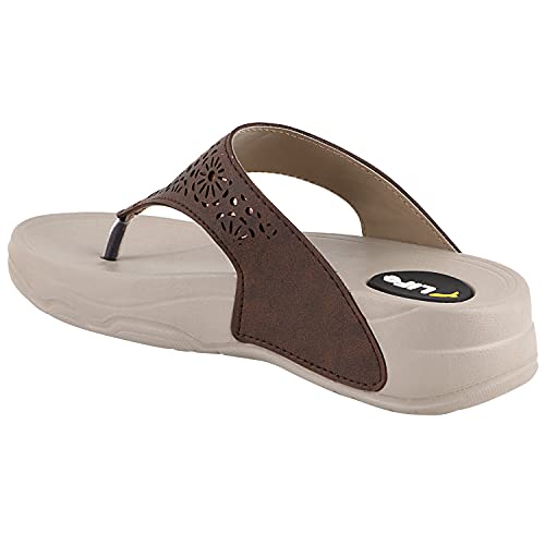 Image of WELCOME Women's Extra Soft Slippers with Cushion FootBed for Adult | Comfortable & Light Weight| Stylish & Anti-Skid| Waterproof & Everyday Flip Flops for Ladies /Girls