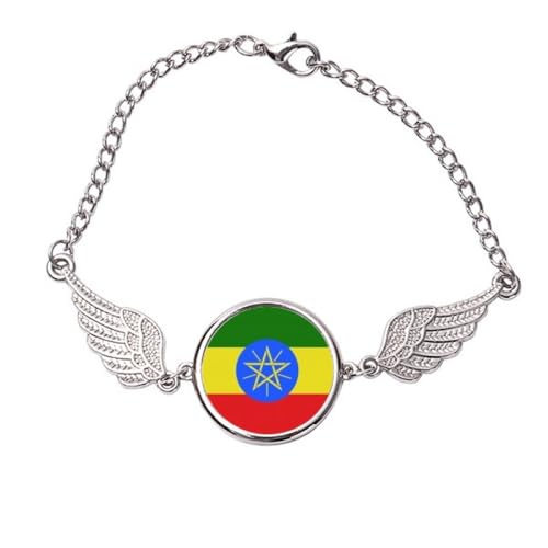 Bracelet Éthiopie ailes d'ange taille M pour afficher sa fierté sans gêne