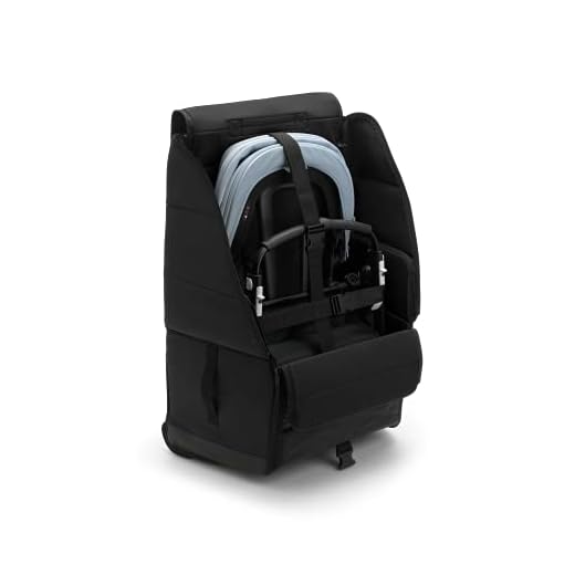 Bugaboo Comfort Transporttas - Zwart/Rood