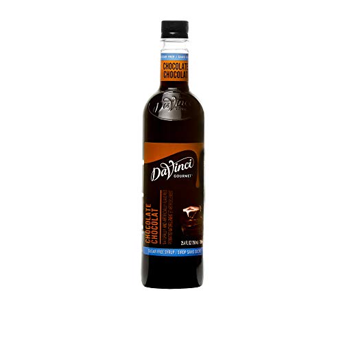 Image of DaVinci Gourmet Sugar-Free Chocolate Syrup, 25.4 Fluid Ounces (Pack of 4)