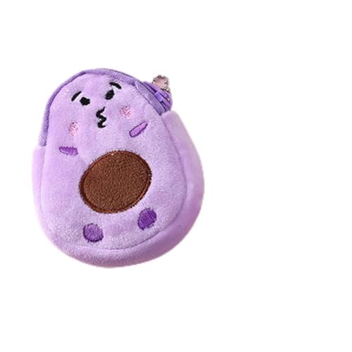 Fashion Women Avocado Shape Mini Purse Hanging Pendant Lovely Ladies Cute Small Wallet