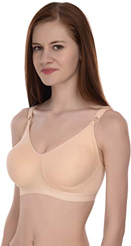 Image of Viral Girl Cotton Hosiery Women's Bra | Non-Padded Wire-Free Design with Adjustable Straps | Full Coverage Comfortable Bra | Soft Stretchable Fabric for All Day Support