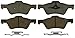 Wagner ThermoQuiet QC1047B Ceramic Disc Pad Set, Front