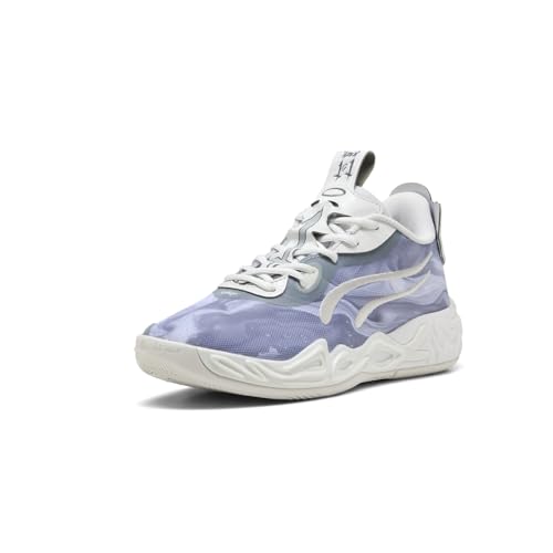 PUMA Kids Boys Mb.04 Lo Team Basketball Sneakers Shoes - Grey2