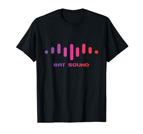 Camiseta para Raver EDM Bat Sound Wave Spectrum Equalizer Camiseta