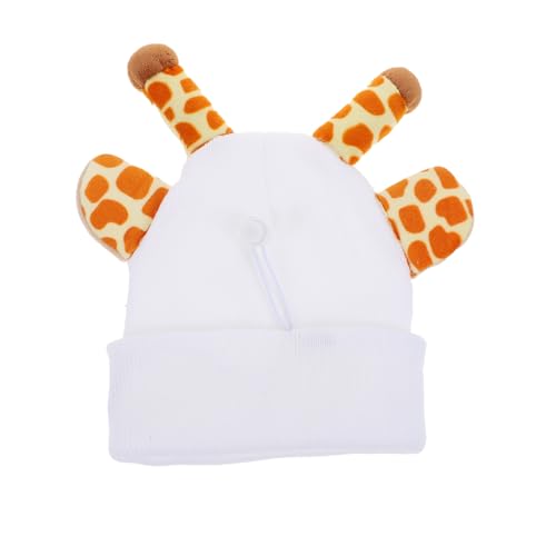 Mikinona Funda Elástica para de Esquí Diseño de Jirafa Protector y Ajustable para Cascos de 55-62 CM Funda Divertida y Cómoda para Deportes de Invierno