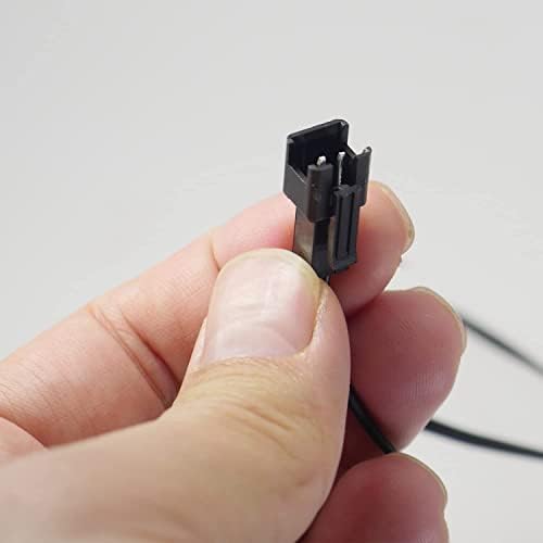 Casoter Drone USB Charger Cable Set, RC LiPo Battery Power Supply Charging Cord 55cm Wire Output 3.7V 500mA, 2 Pack