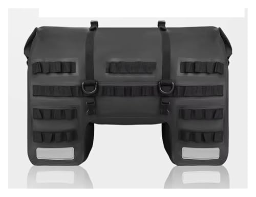 Sac arrière moto étanche 80L avec sacoches latérales de voyage