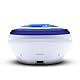 mooov 477170 CD Player für Kinder mit Lautsprechern, USB, Kopfhöreranschluss, AUX-IN-Port - Boombox CD Spieler Tragbar - Netzbetrieb oder Batterien - Modell Ozean - Blau/Weiß