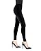 MeMoi Women's Black Panther Velvet Leggings