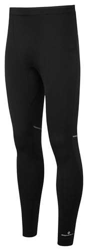 Ronhill Paragon Tech Tights for Men Leggings, All Black, Small