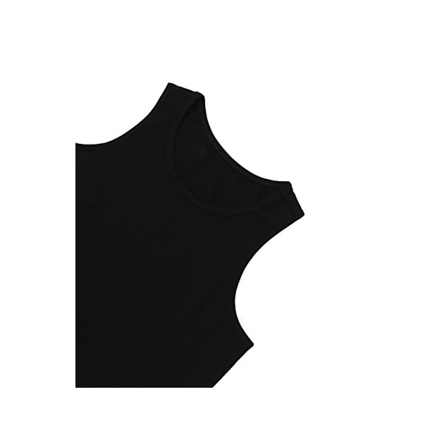 Romwe-Womens-Summer-Boho-Sleeveless-Embroidered-Hem-Loose-Casual-Tank-Dress ROMWE Women's Summer Boho Sleeveless Embroidered Hem Cotton Loose Casual Tank Dress Black L