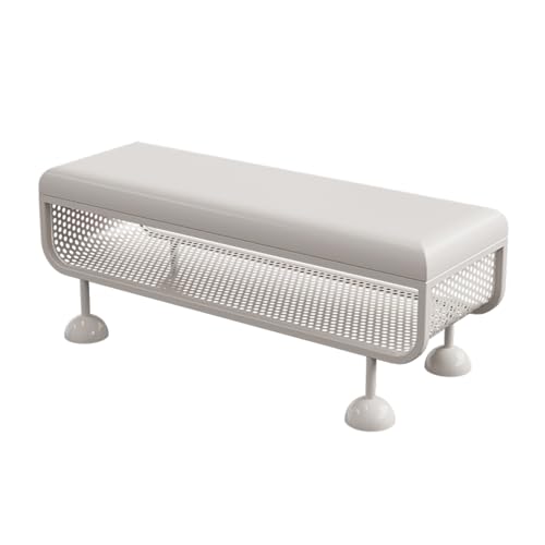 Banc à chaussures d'intérieur 80x45cm avec rangement robuste pour entrée