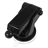 Cemaystic 車載スマホホルダー 伸縮ポール付き強力吸盤マウント ダッシュカム対応 360度回転可能、ハンズフリー操作支援