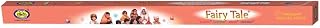 Fairy Tale 19" Long Incense Sticks - 4 Fragrances in 1 | Floral, Powdery, Oriental & Fruity Scents | Long-Burning Incense Sticks (4 Sticks per Pack with 1 Free Holder)
