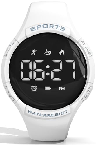 findtime Schrittzähler Uhr Damen Herren Digital Uhr Armband Fitnessuhr...
