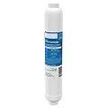 AquaticLife Inline Carbon Block Aquarium Water Filter Replacement Cartridge for RO Buddie and Reverse Osmosis Tank Kit