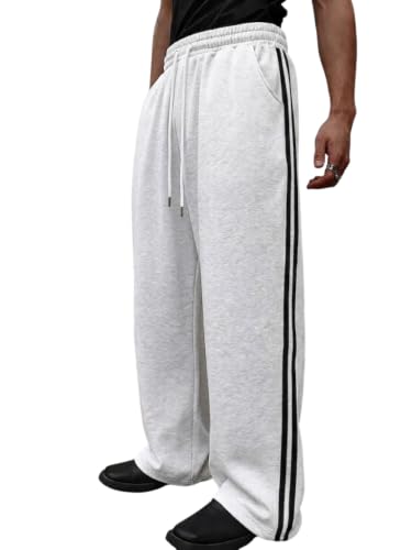 dockstreet Men's White Track Pant Himalayan White - Image 2