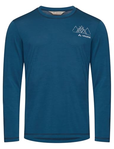 VAUDE T-Shirt Homme Monviso Wool Ls II en laine mérinos