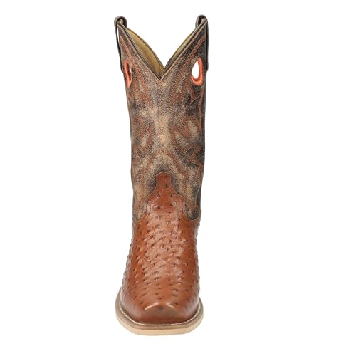 Smoky MTN Mens Santafe Ostrich Boots4