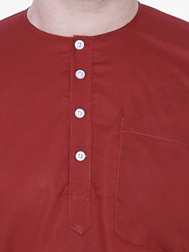 Image of Rajubhai Hargovindas Mens Casual Cotton Straight Kurta