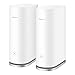 Produktbild HUAWEI WiFi Mesh7 WLAN System, Geschwindigkeit bis zu 6.600 MBit/s, Tri-Band WiFi 6 Router + Satellit, AX6600 für bis zu 400 m² Abdeckung, Smart Roaming für mehrere Stockwerke, 2 Pack, Weiß