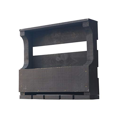 Soporte de madera para vino para pared 6 botellas miniatura 3
