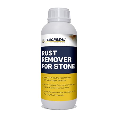 Rust Remover for Stone – Suitable for Porcelain, Sandstone Pavers, Tiles & More