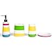 Hermosa Collection Four Piece Kids Bathroom Accessories Set