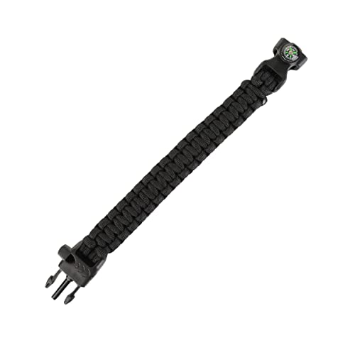 Image of Epic Militaria Paracord Cobra 3in1 Survival Bracelet - Arctic Grey (Medium)