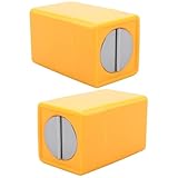 Healifty Scatola di Stoccaggio per Lame di Scarto 2 Pezzi Contenitore Portatile Sicuro per Lame Rotte Custodia Compatta Adatta per Uso Domestico e Ufficio