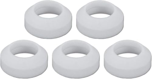 Image of RIVERWELD TIG Welding Torch Insulator Cup Gas Gasket 18CG-20 10pcs | for PTA DB SR WP 17 18 26 TIG Welding Torch Accessories