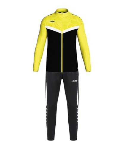Costume en polyester enfant JAKO ensemble de sport noir jaune 152