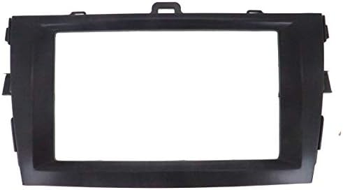 Autostereo 2 Din Car Radio Adaptor Frame Fascia for TOYOTA Corolla 2007-2013 Black Car Radio Installation Trim Fascia, For toyota corolla Fascia Facia Panel CD Stereo Adaptor Radio Fitting Kit