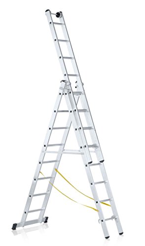 Preisvergleich Produktbild ZARGES Skymaster Industrie Leiter 3-teilig 3 x 14 Sprossen zar41524