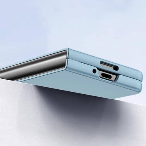 Coque Samsung Galaxy Z Fold 7 bleu avec protection d'écran intégrée anti-choc - 6