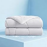 luciphia Kühldecke für Hunde Q-MAX0,5 Prämie Sommer Hundedecke für Groß Mittel Klein Hund Katzen Haustier-Kühlmatte für Sofa Bett Hundebett waschbarer Hellgrau M(74 x 102 cm)