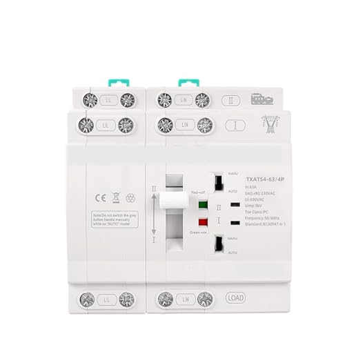 Commutateur de transfert automatique contre les coupures d'électricité inverseur source 230V