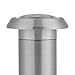 TOPINCN 220 Degree Door Scope Viewer, Rotating Privacy Cover Interior Exterior Doors Dual Functionality for Home Apartment Tool (Silver)