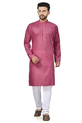 Image of BE ACTIVE Linen Blend Solid Pattern Trendy Comfortable Stylish Full Sleeve Kurta Men's Ethnic Wear