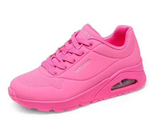 Image of Skechers Women Uno Cool Heels Lace Up Shoe