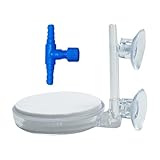 水槽用エアストーン - 4インチバブルディフューザーポンプ、静かなウルトラファインバブラー、酸素供給システム、水循環 |装飾アクセサリー屋外池ホームライブ輸送水族館装飾ツール