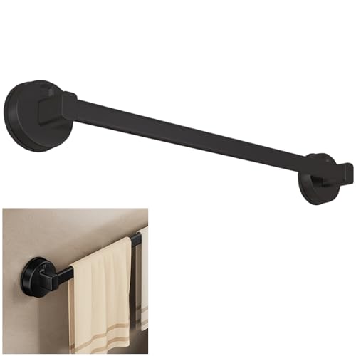 Guyode Suction Cup Towel Holder, Bathroom Towel Rack, Wall Mounted Towel Rack, No Drilling Wall Mounted Towel Holder, Removable and Durable Towel Holder for Bathroom and Shower